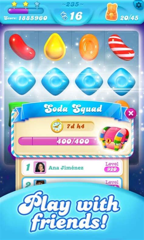 Mod apk Candy Crush Soda Saga v1.265.2 (Many Moves) (updated).